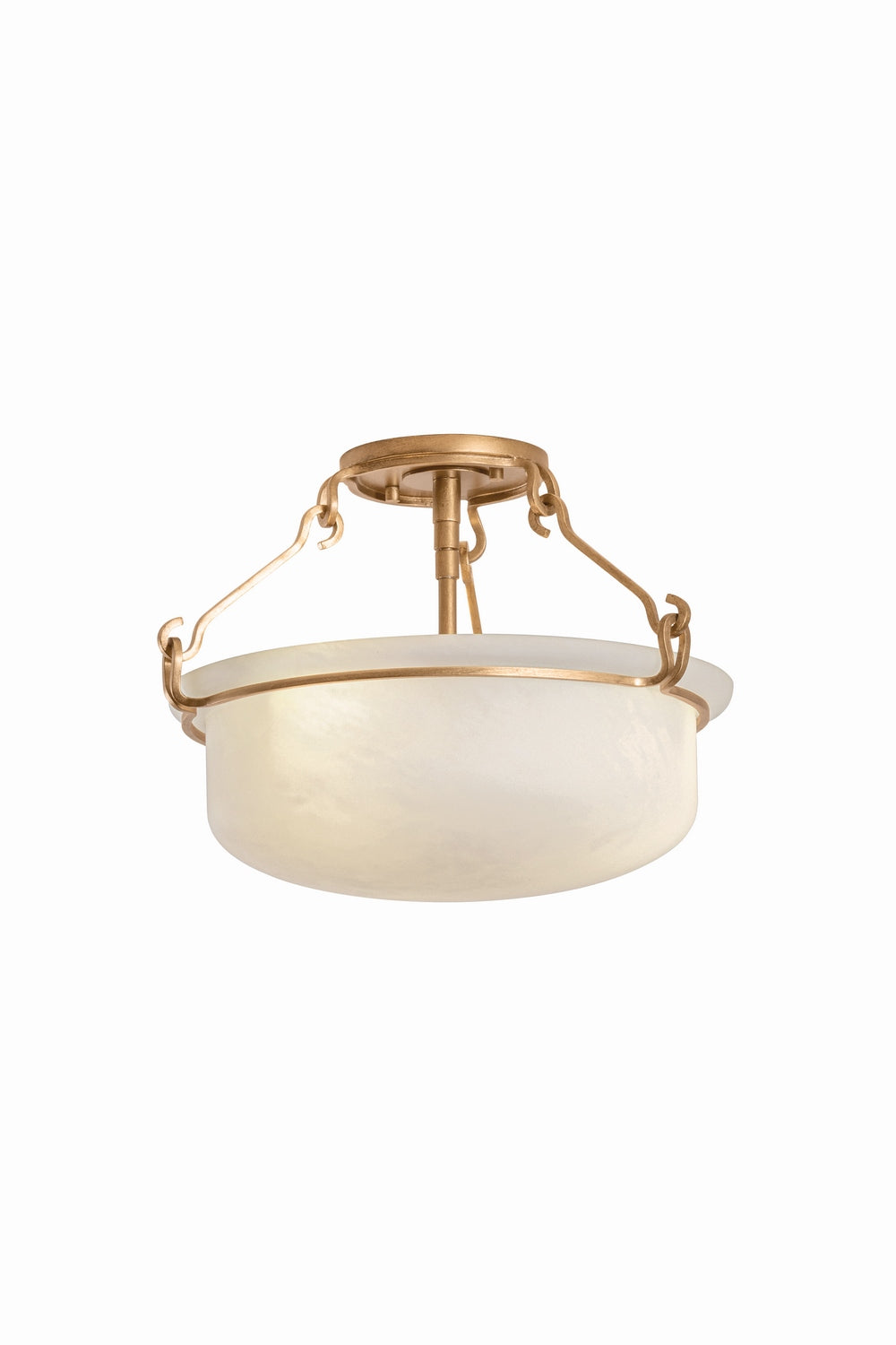 Semi-plafonnier 2 lumières | Lowerre