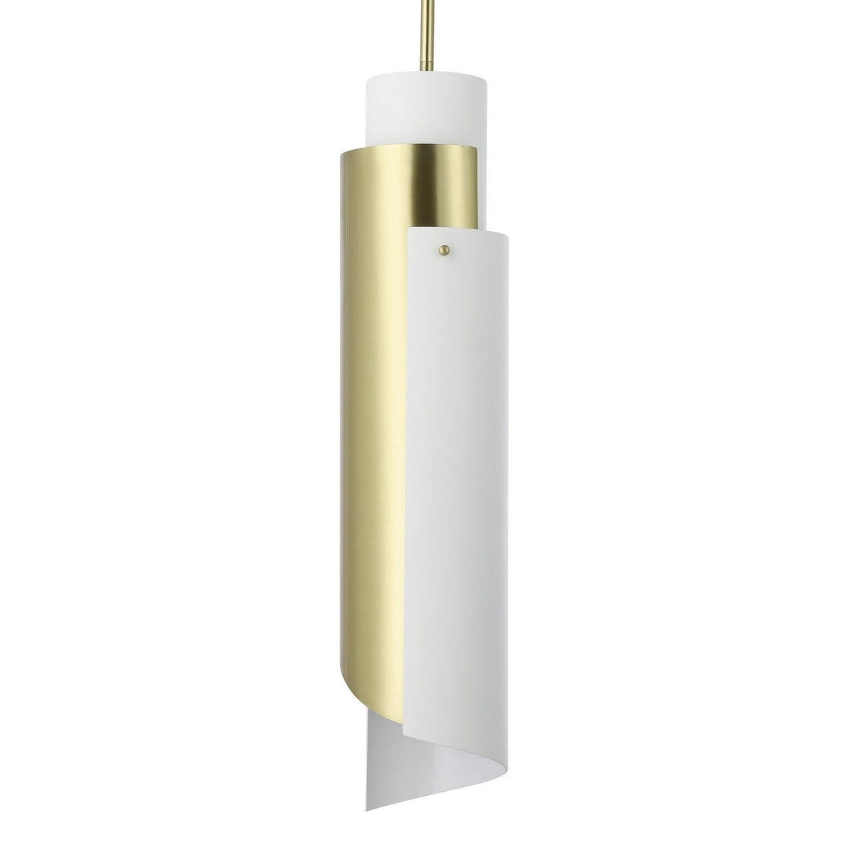 Suspension 1 lumière | Enzio — Deux tons — 206929A