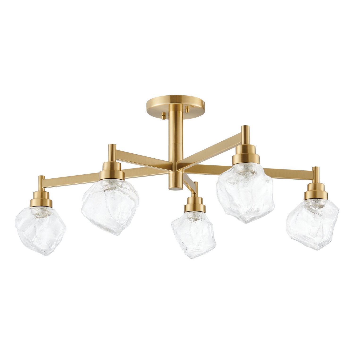 Semi-plafonnier 5 lumières | Lillyanna