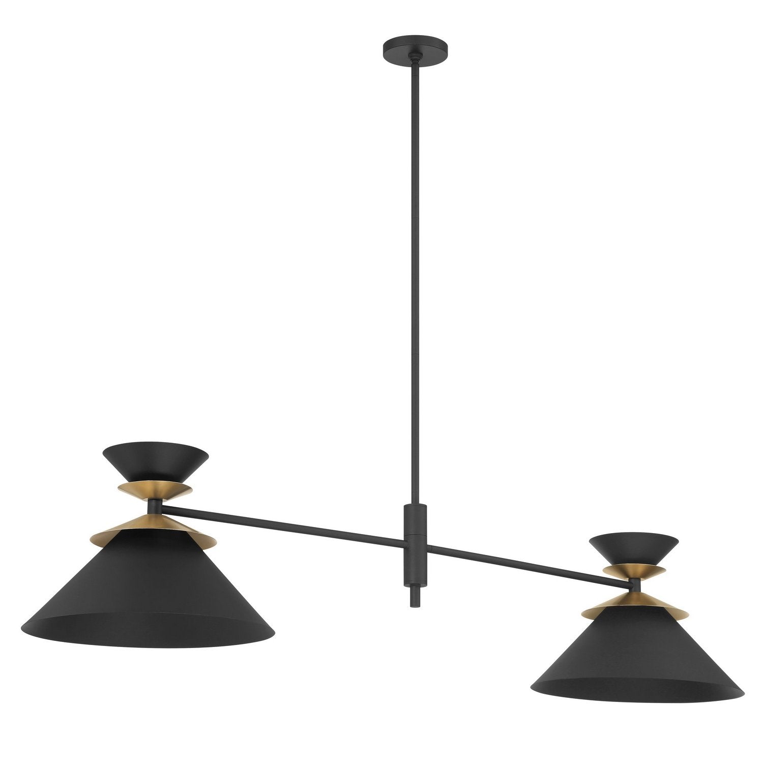 Suspension linéaire 4 lumières | Tremolo