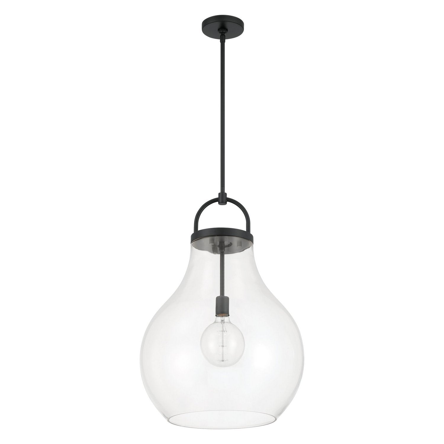 Suspension 1 lumière | Mansfield