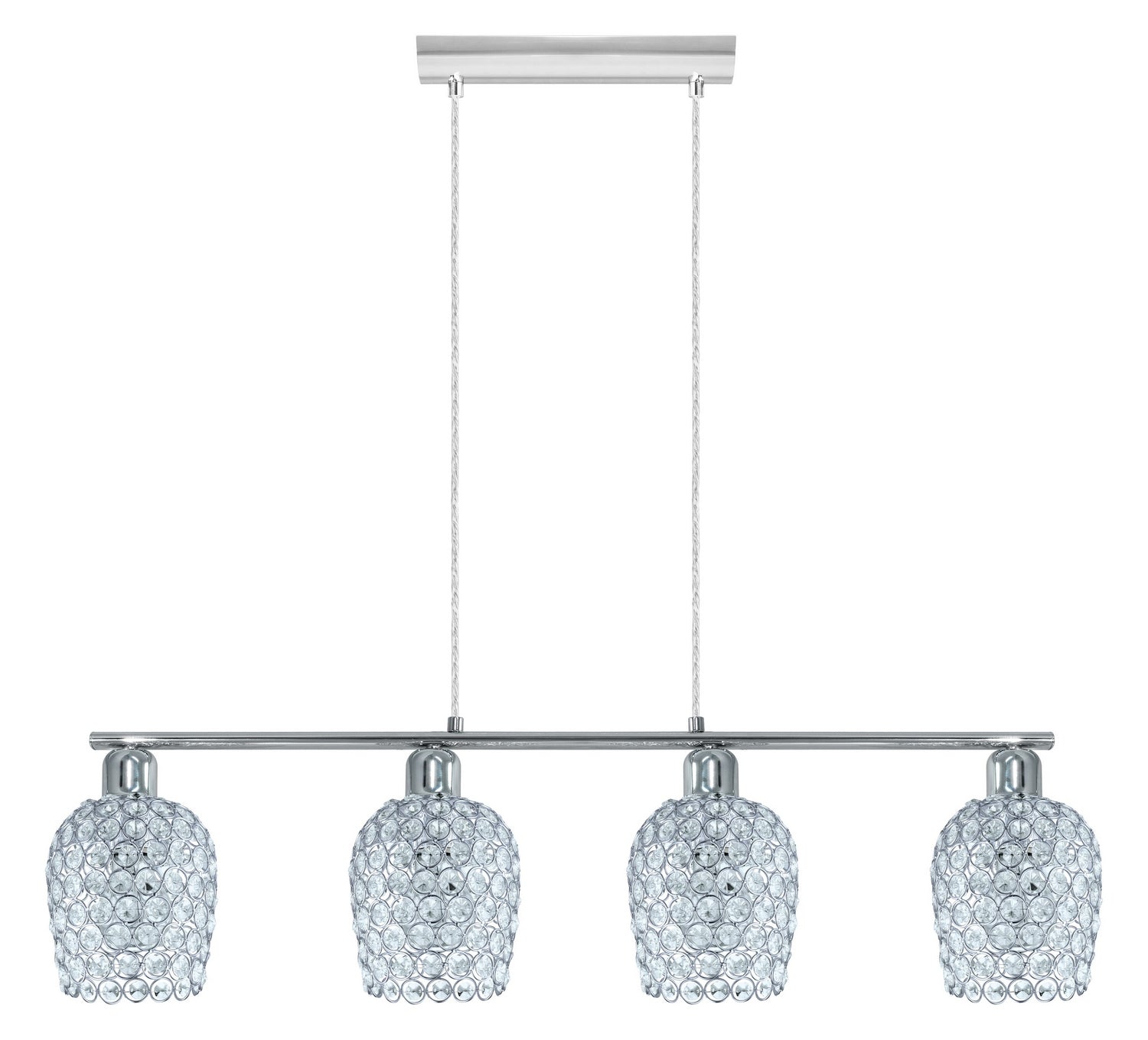 Suspension linéaire 3 lumières | Bonares 1