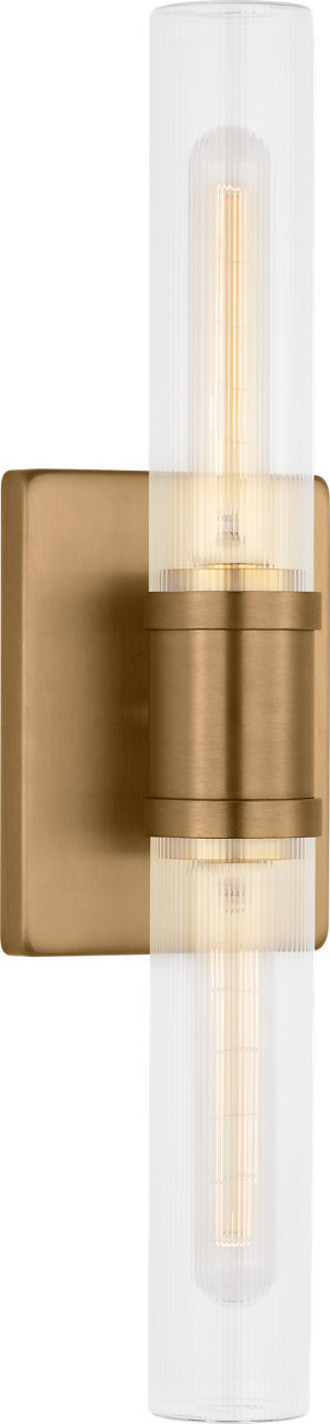 Applique de vanité | Satin Brass | Keaton