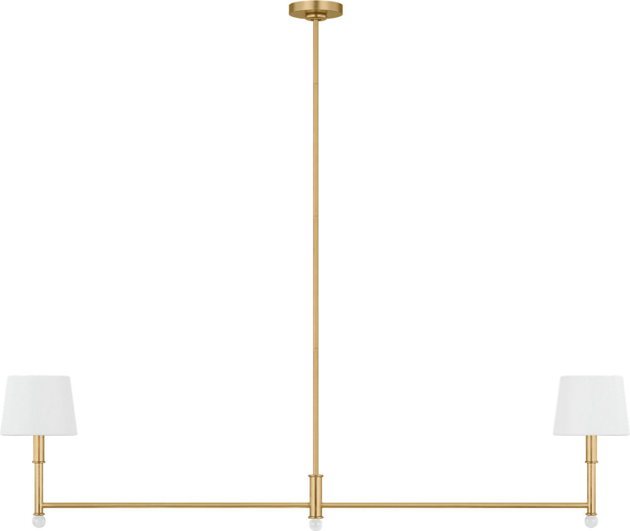 Lustre linéaire 2 lumières | Gild | Greard
