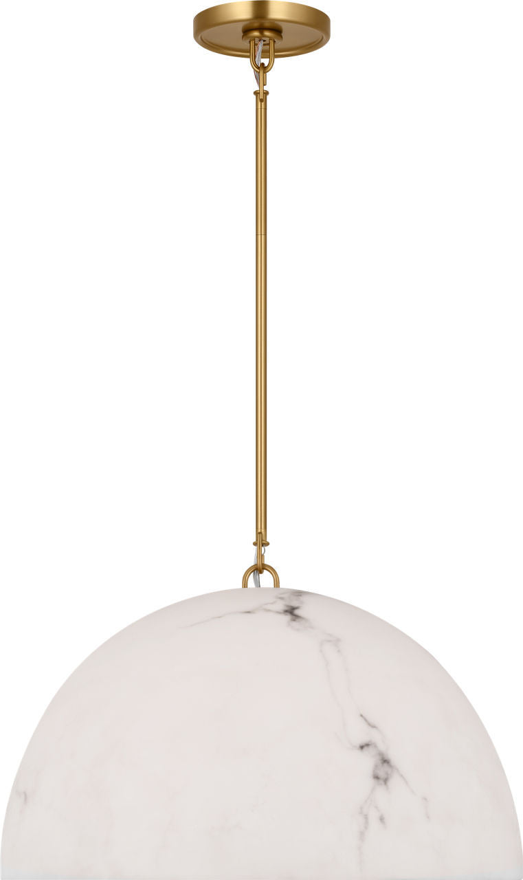Suspension 1 lumière | Burnished Brass | Savina