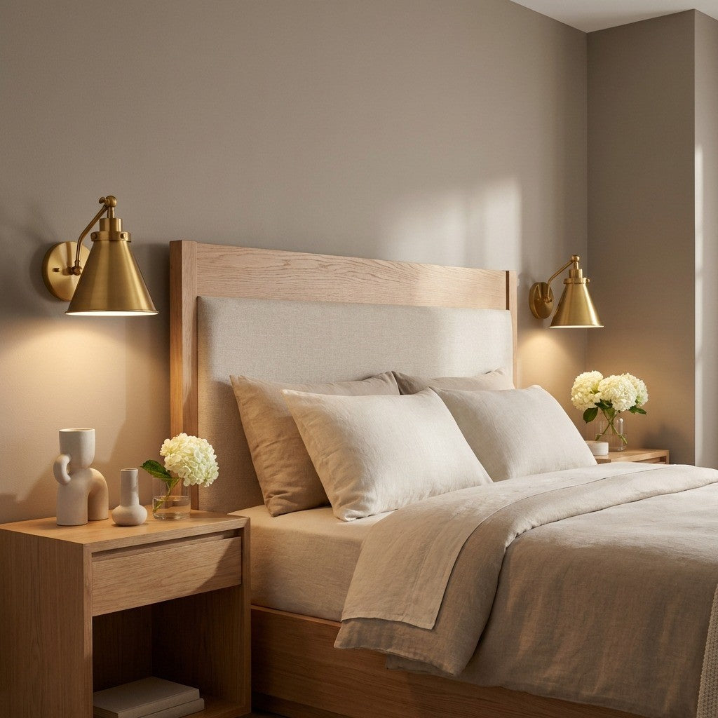 Applique murale 1 lumière | Burnished Brass | Wellfleet