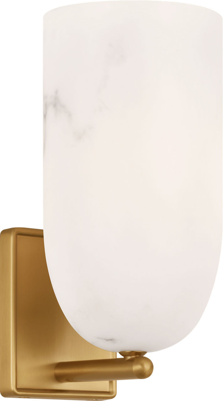 Applique murale 1 lumière | Burnished Brass | Savina