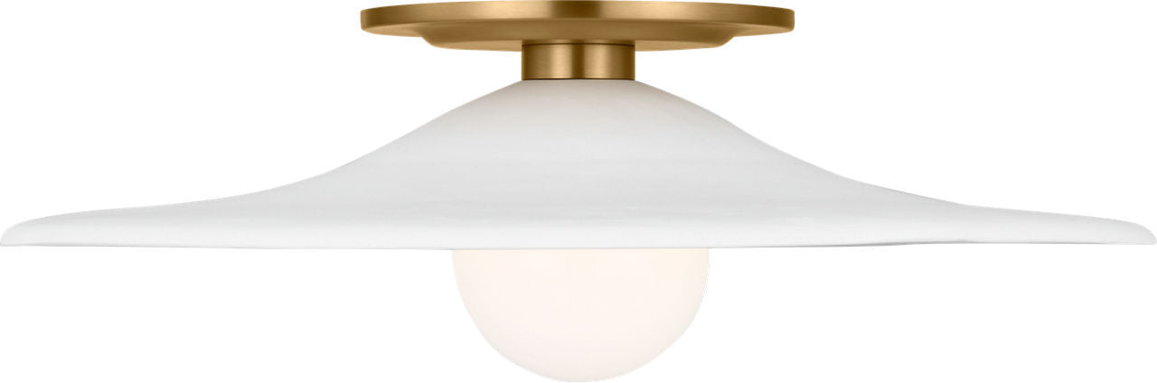 Plafonnier DEL | Burnished Brass | Endicott