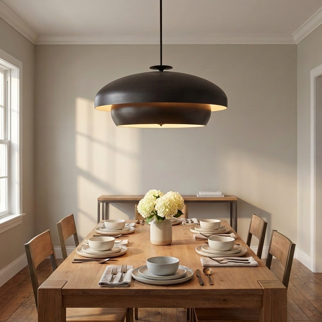 Lustre 10 lumières | Aged Iron | Solene