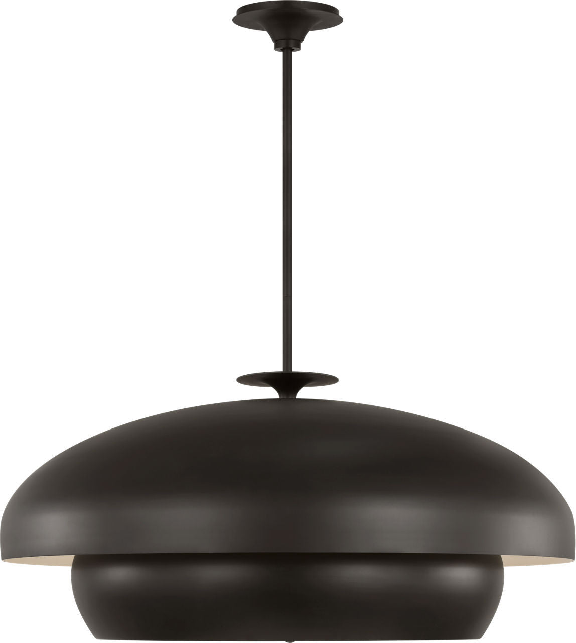Lustre 10 lumières | Aged Iron | Solene