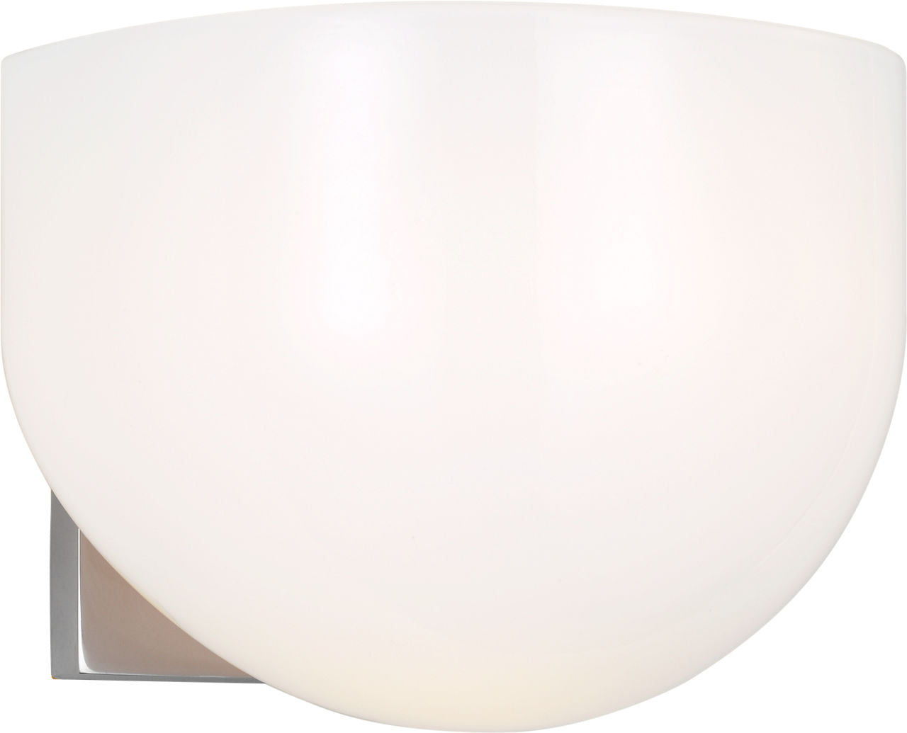 Applique murale 1 lumière | Polished Nickel | Cheverny