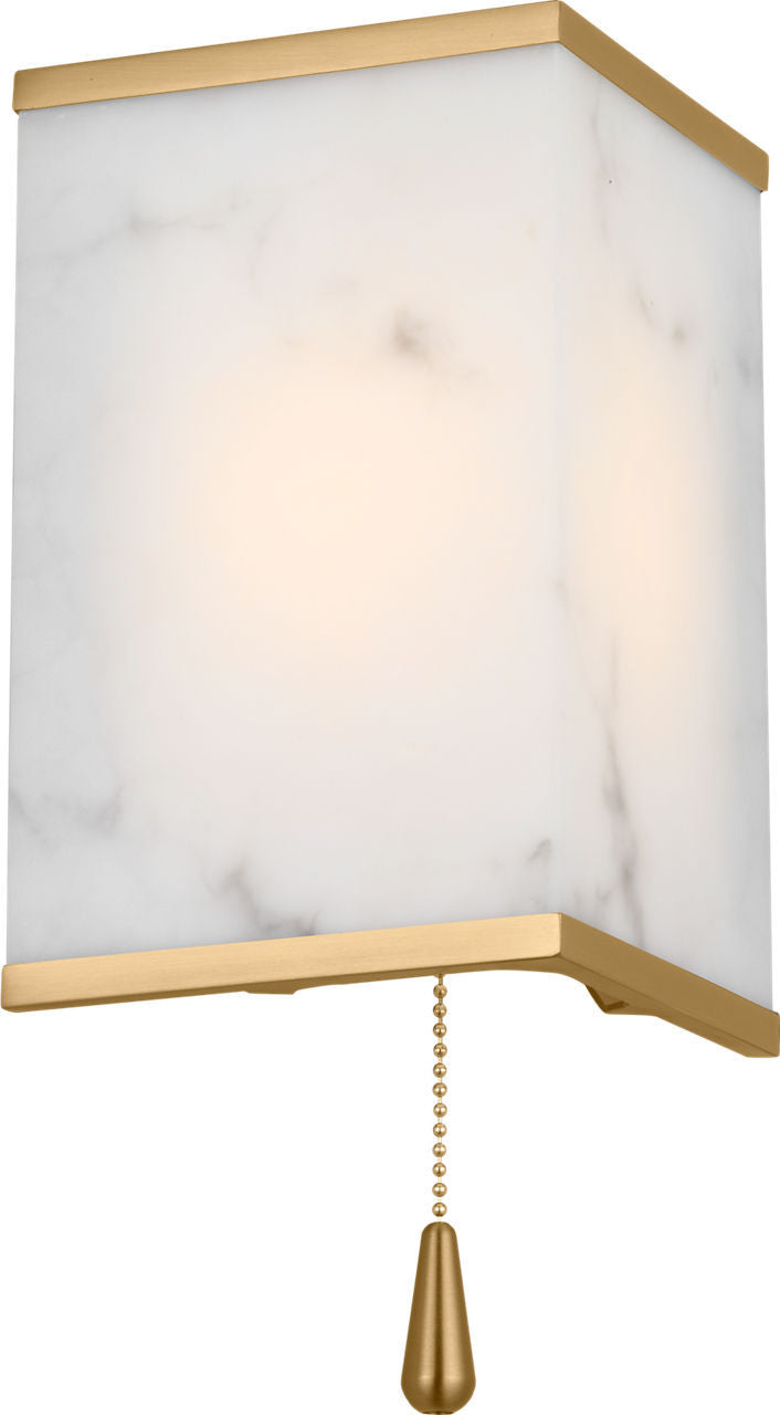Applique de salle de bain DEL | Burnished Brass | Cleor