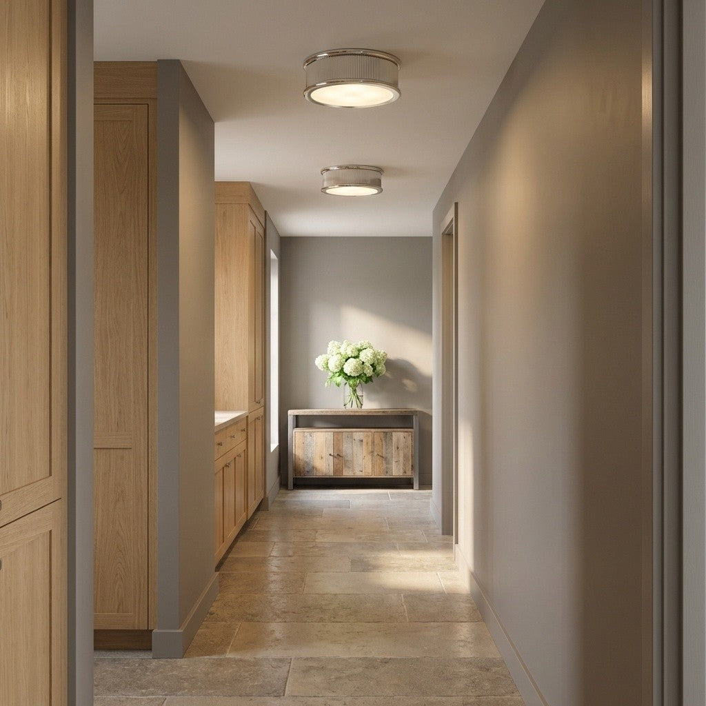 Plafonnier 5 lumières | Polished Nickel | Ritz