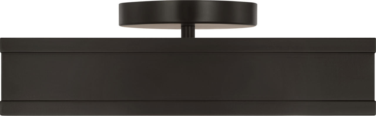 Semi-plafonnier DEL | Aged Iron | Dupont