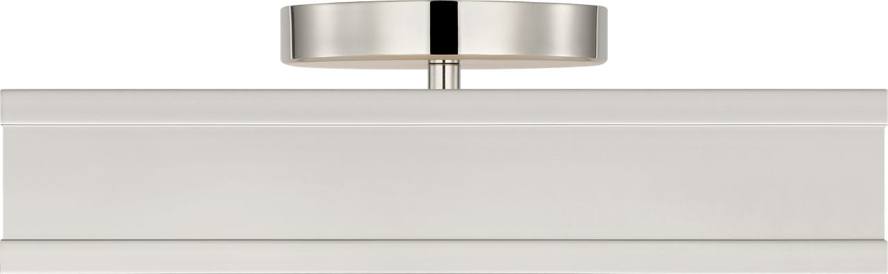 Semi-plafonnier DEL | Polished Nickel | Dupont