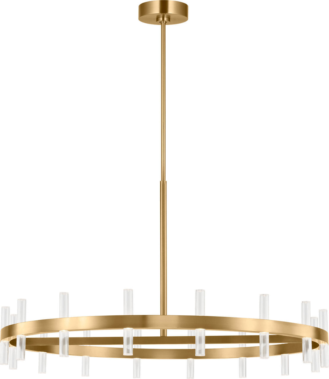Lustre DEL | Burnished Brass | Silas