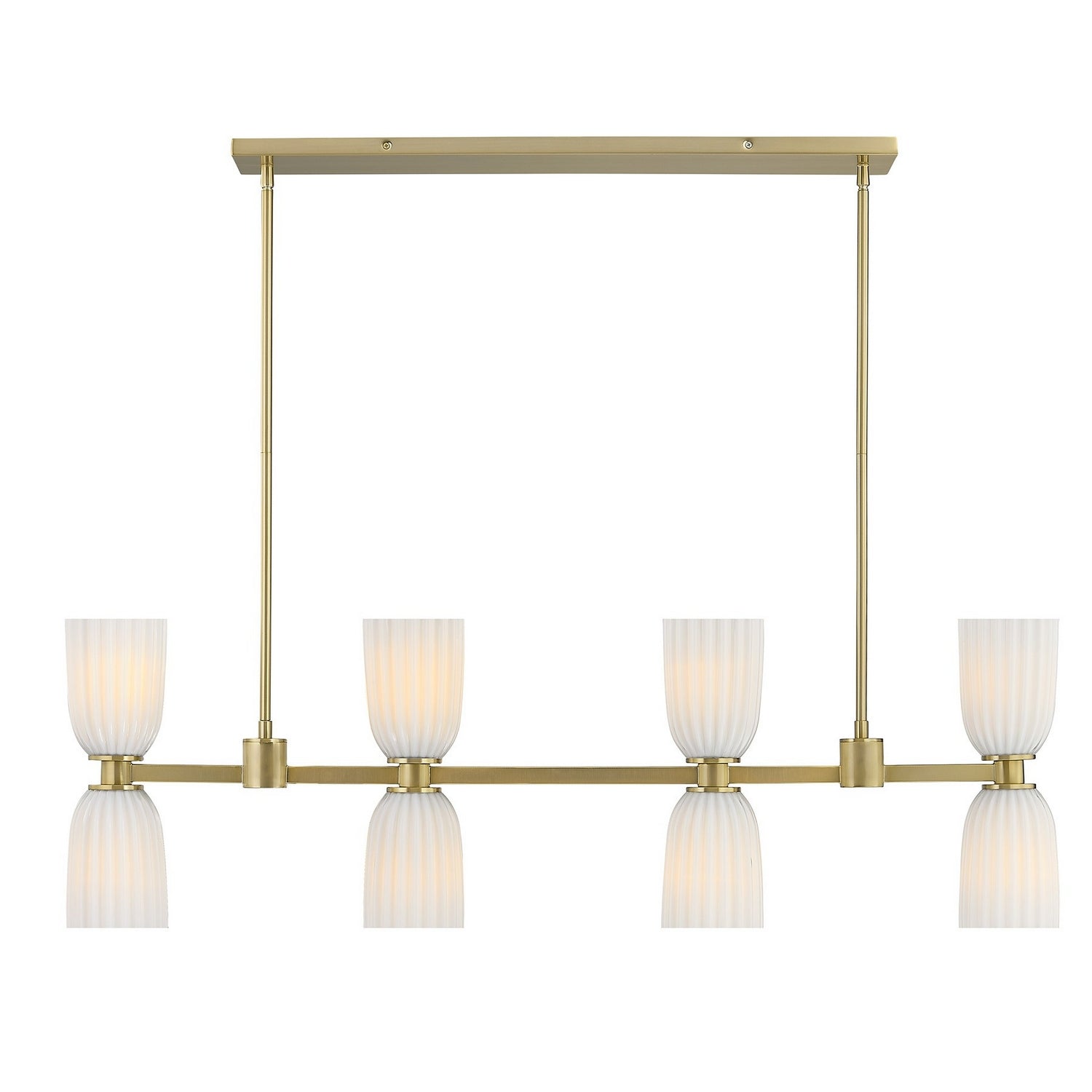 Lustre linéaire 8 lumières | Baldwin
