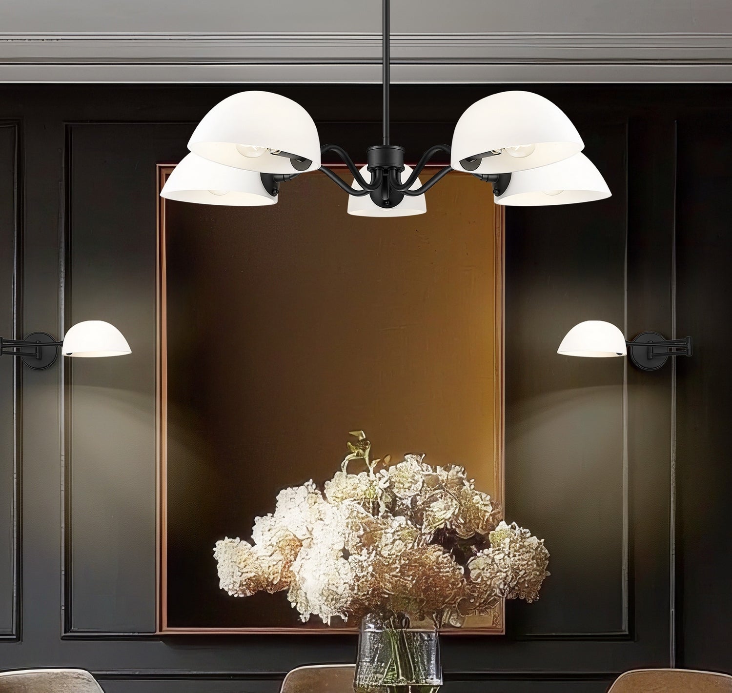 Lustre 5 lumières | Breton
