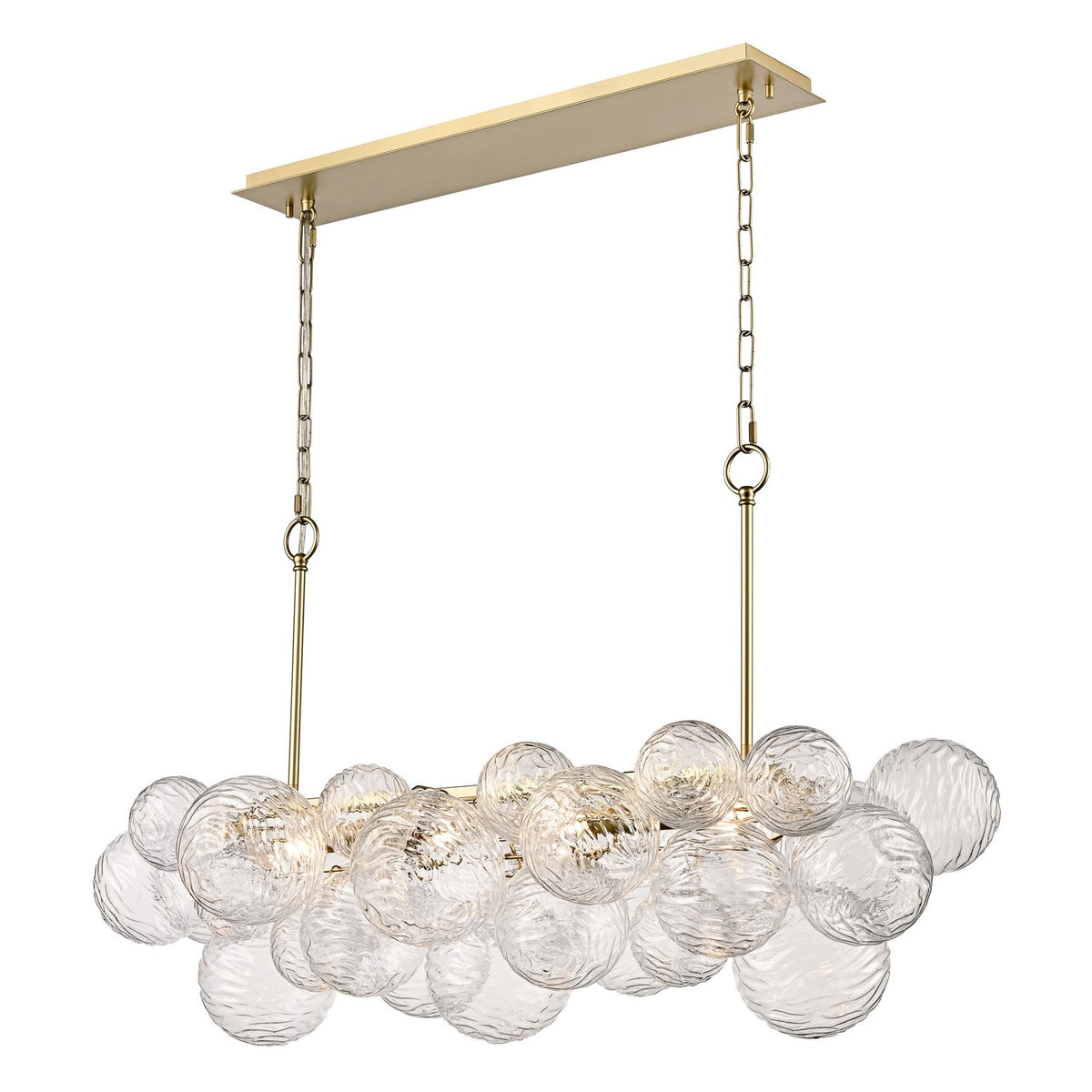 Suspension linéaire 6 lumières | Comet