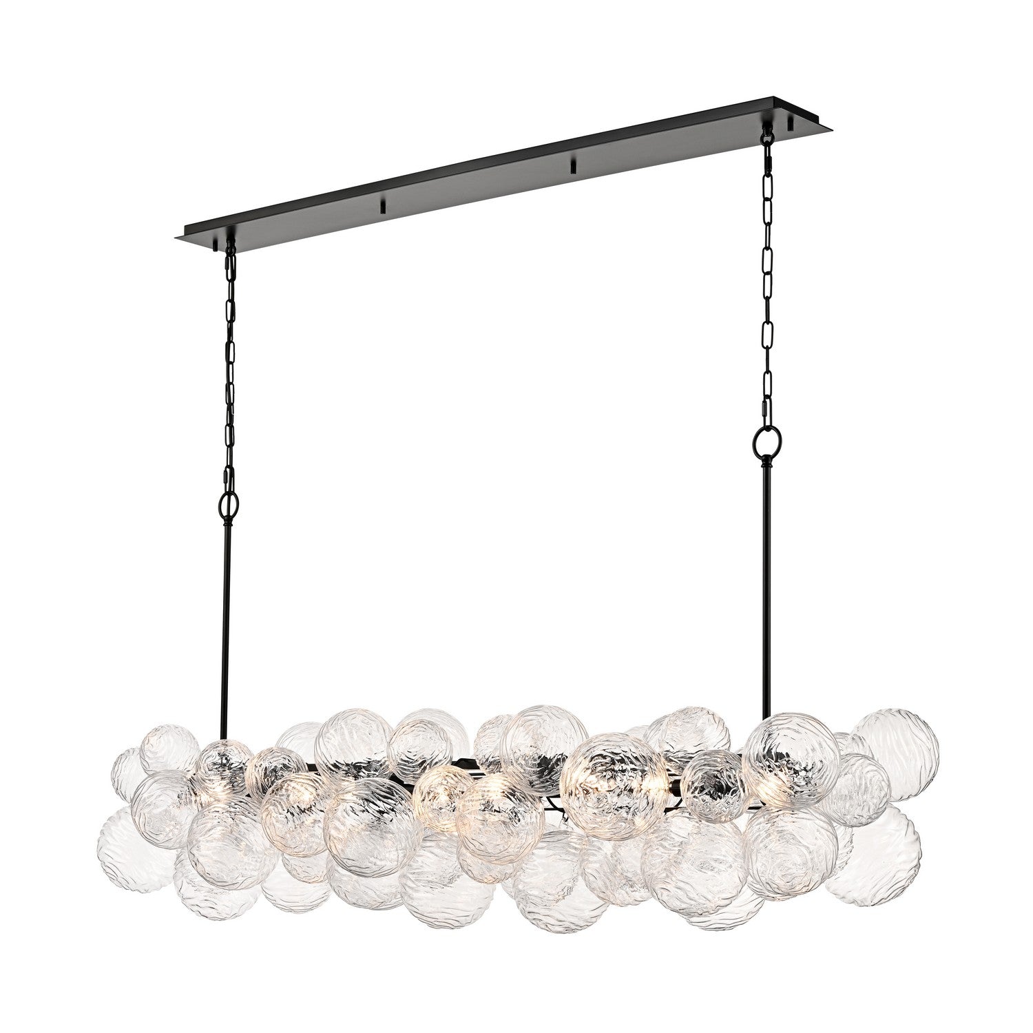 Suspension linéaire 8 lumières | Comet