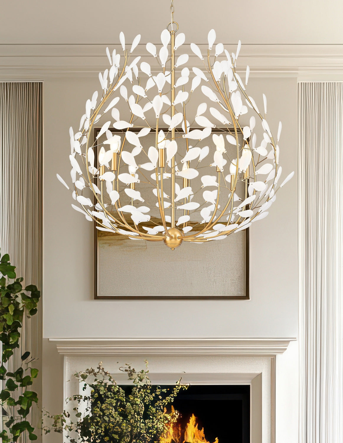 Lustre 8 lumières | Claudine