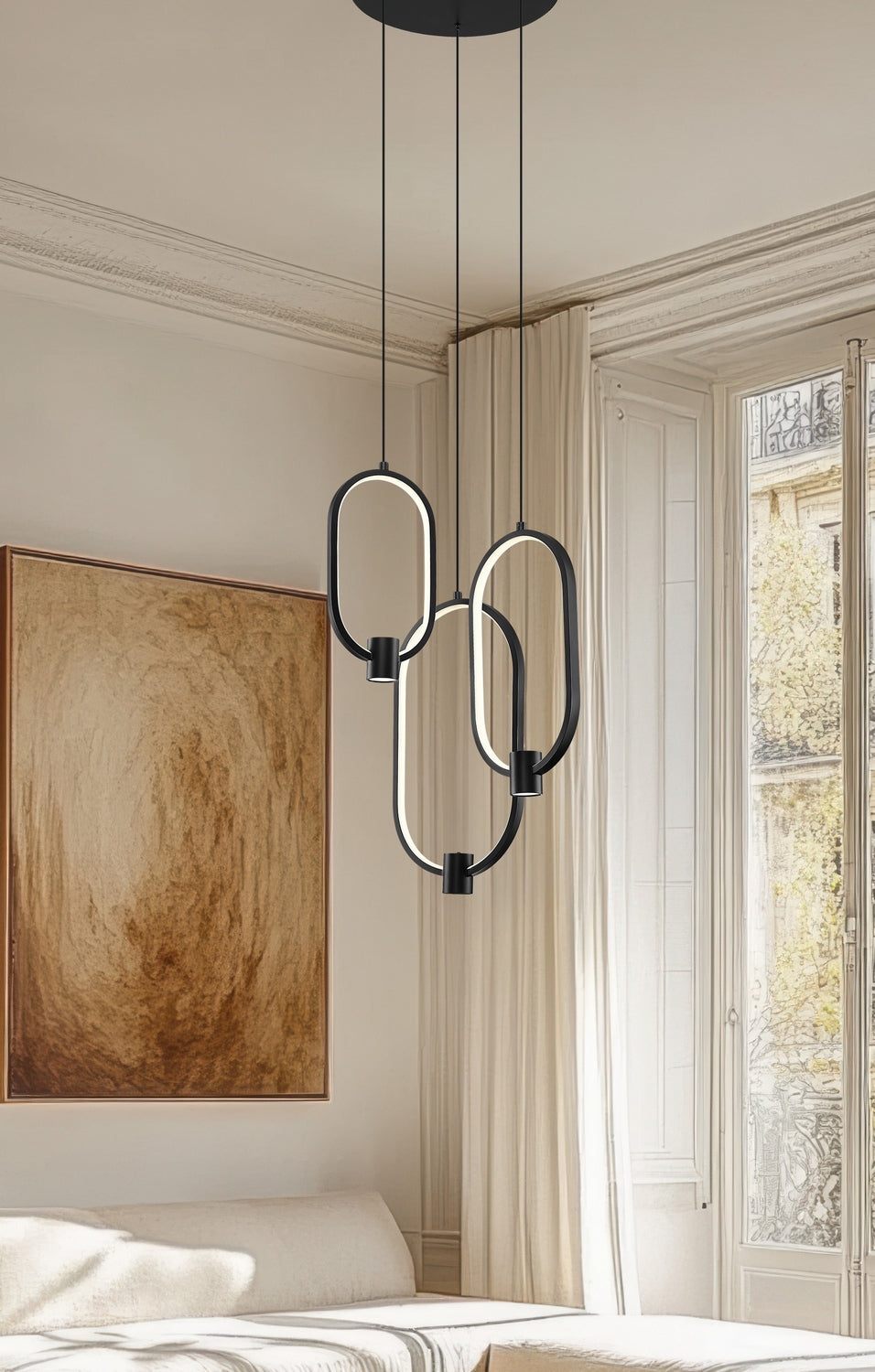 Lustre DEL | Saros
