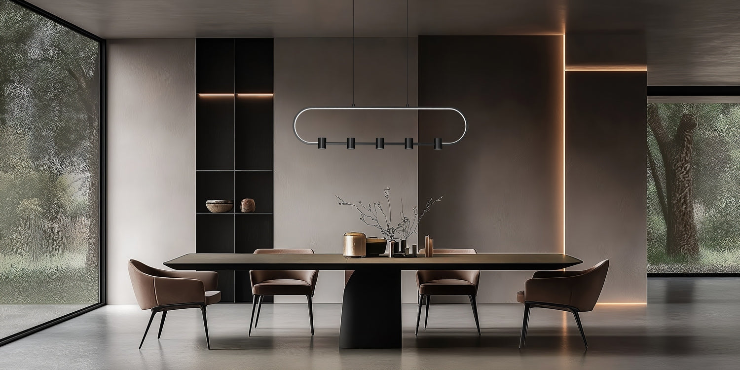 Lustre linéaire DEL | Saros