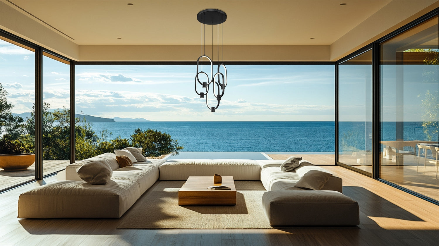 Lustre DEL | Saros