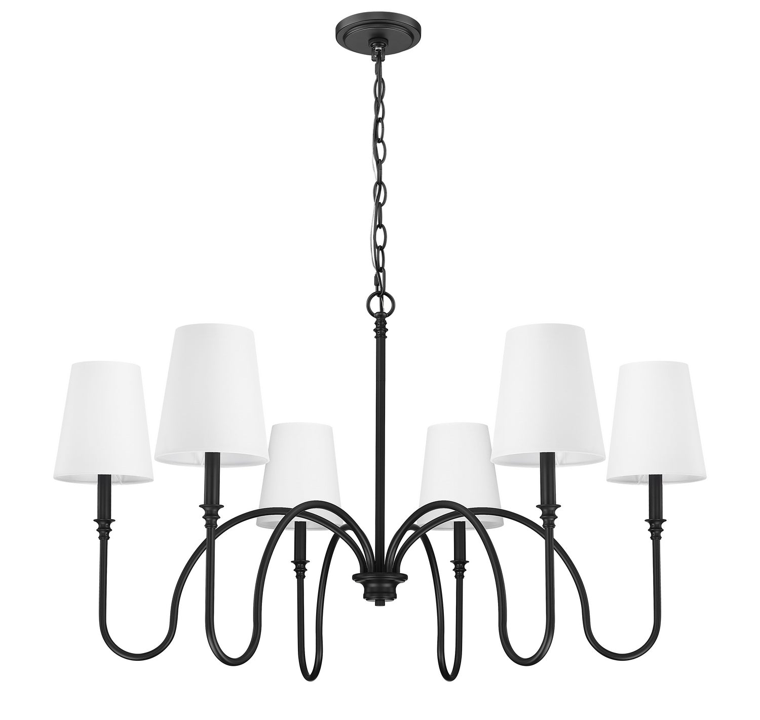 Lustre 6 lumières | Jisele