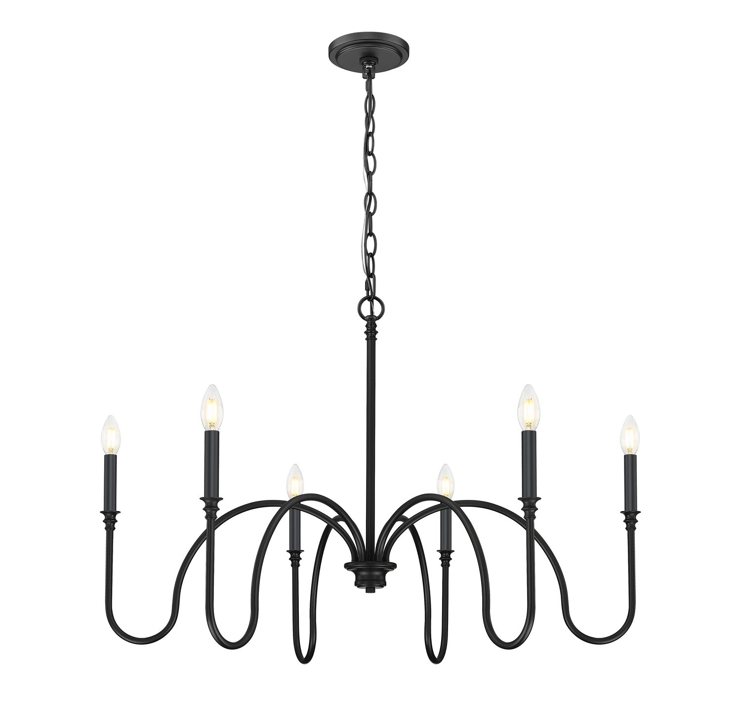 Lustre 6 lumières | Jisele