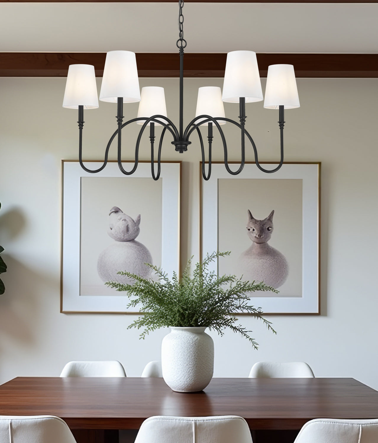 Lustre 6 lumières | Jisele