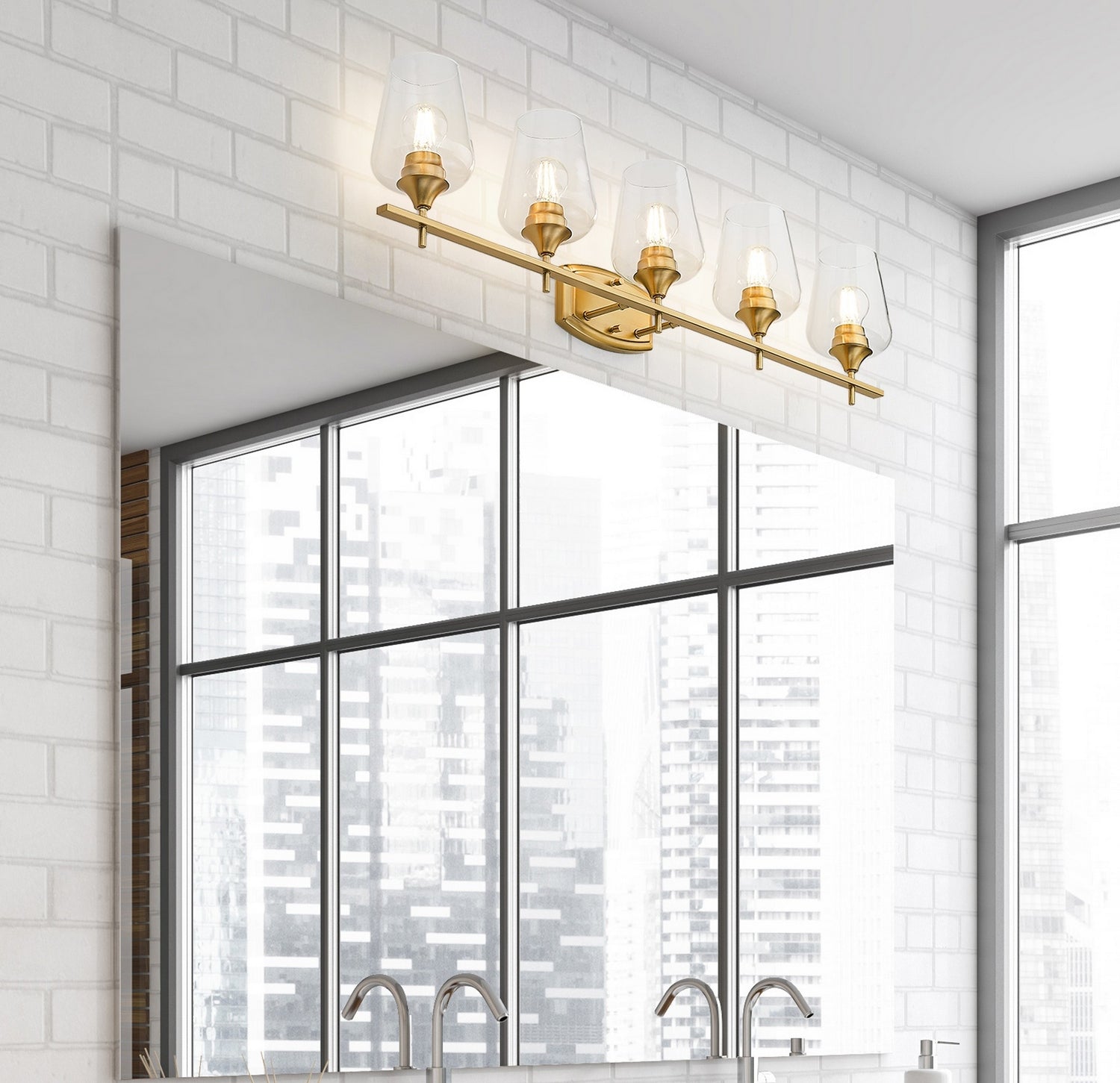 Applique de vanité 5 lumières | Joliet
