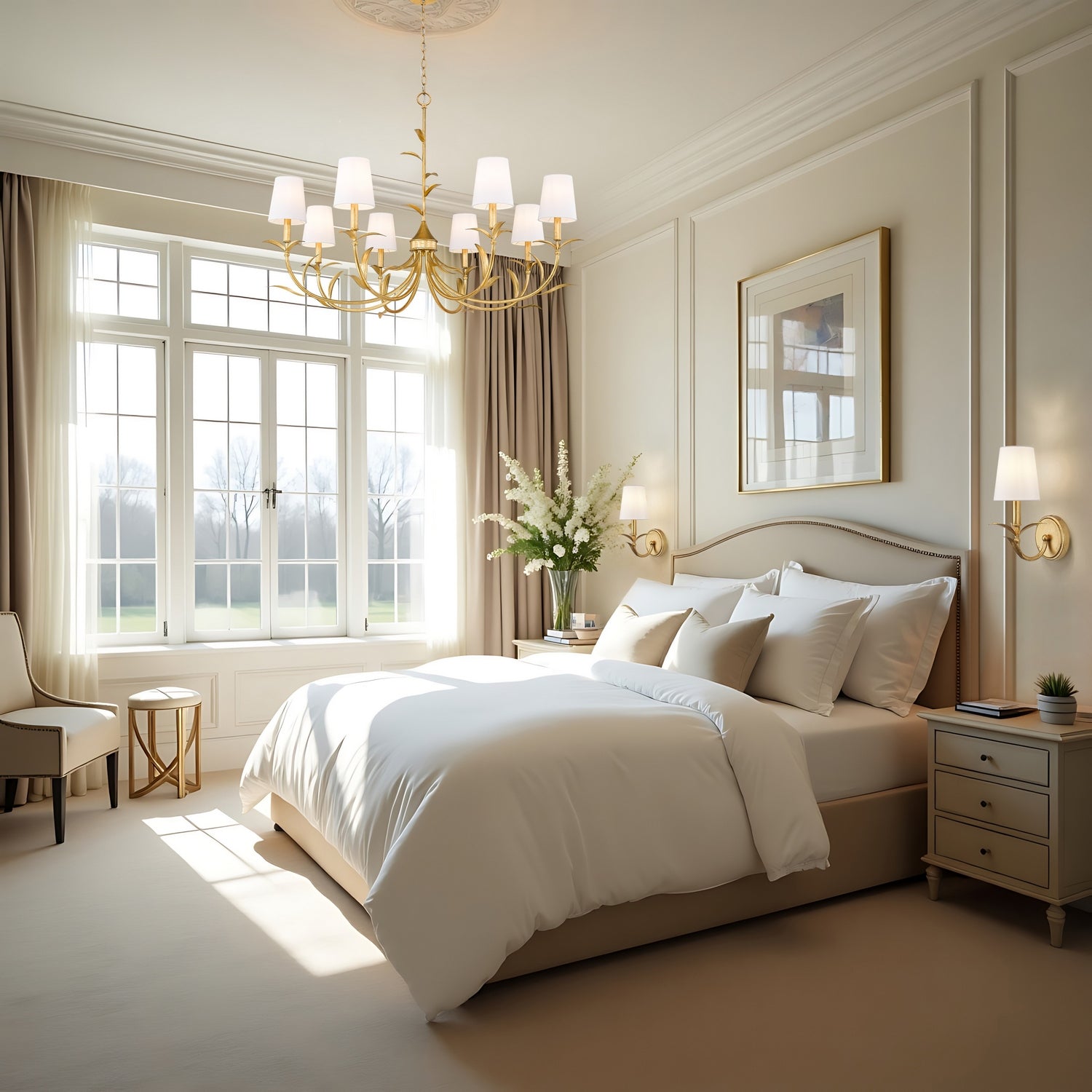 Lustre 8 lumières | Aslin