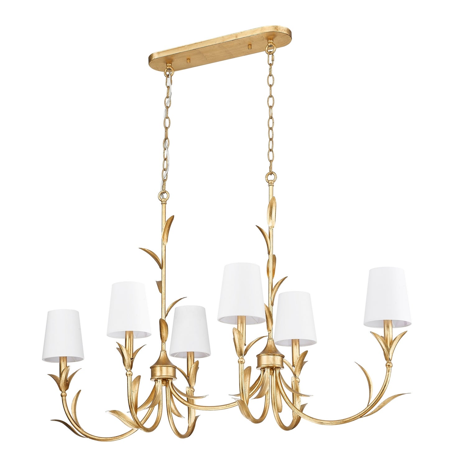 Lustre linéaire 6 lumières | Aslin