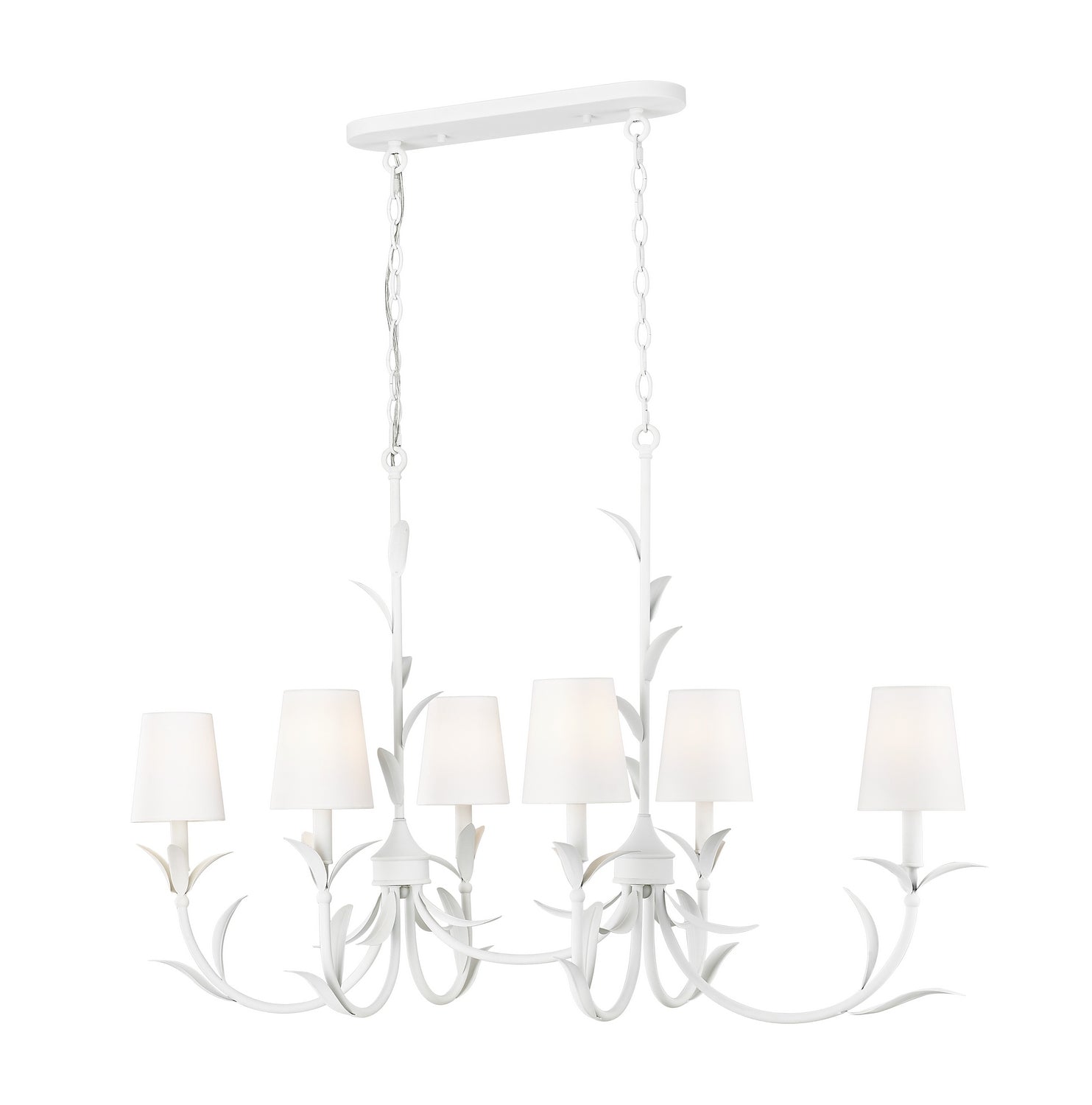 Lustre linéaire 6 lumières | Aslin