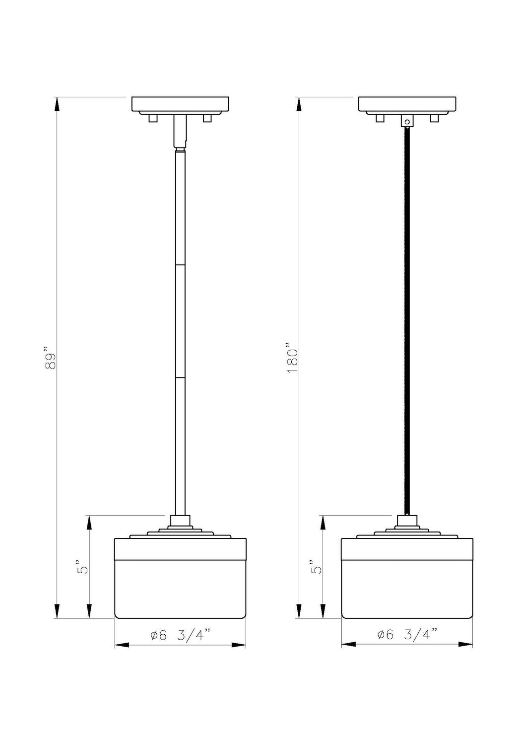 Suspension DEL | Renaud