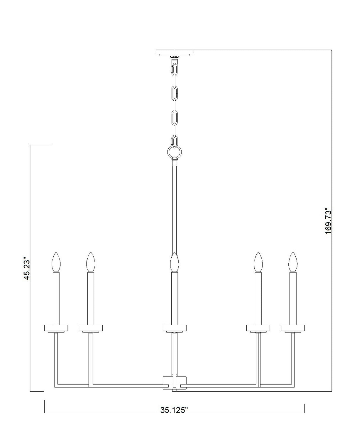 Lustre 8 lumières | Gaultier