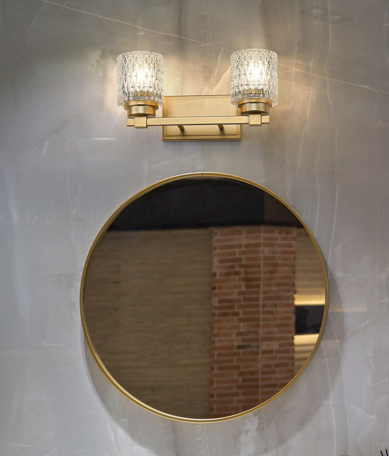 Applique de vanité 2 lumières | Jacqueline