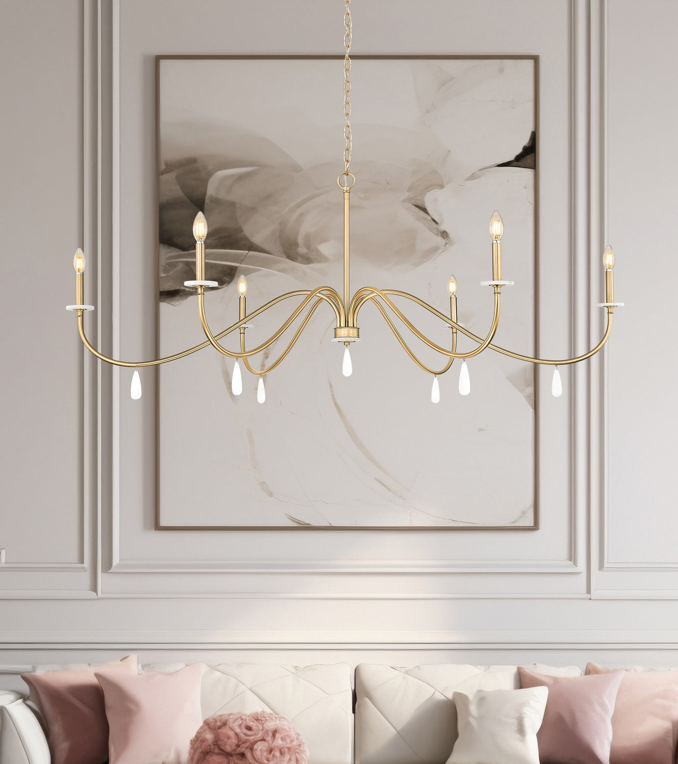 Lustre 6 lumières | Toussant