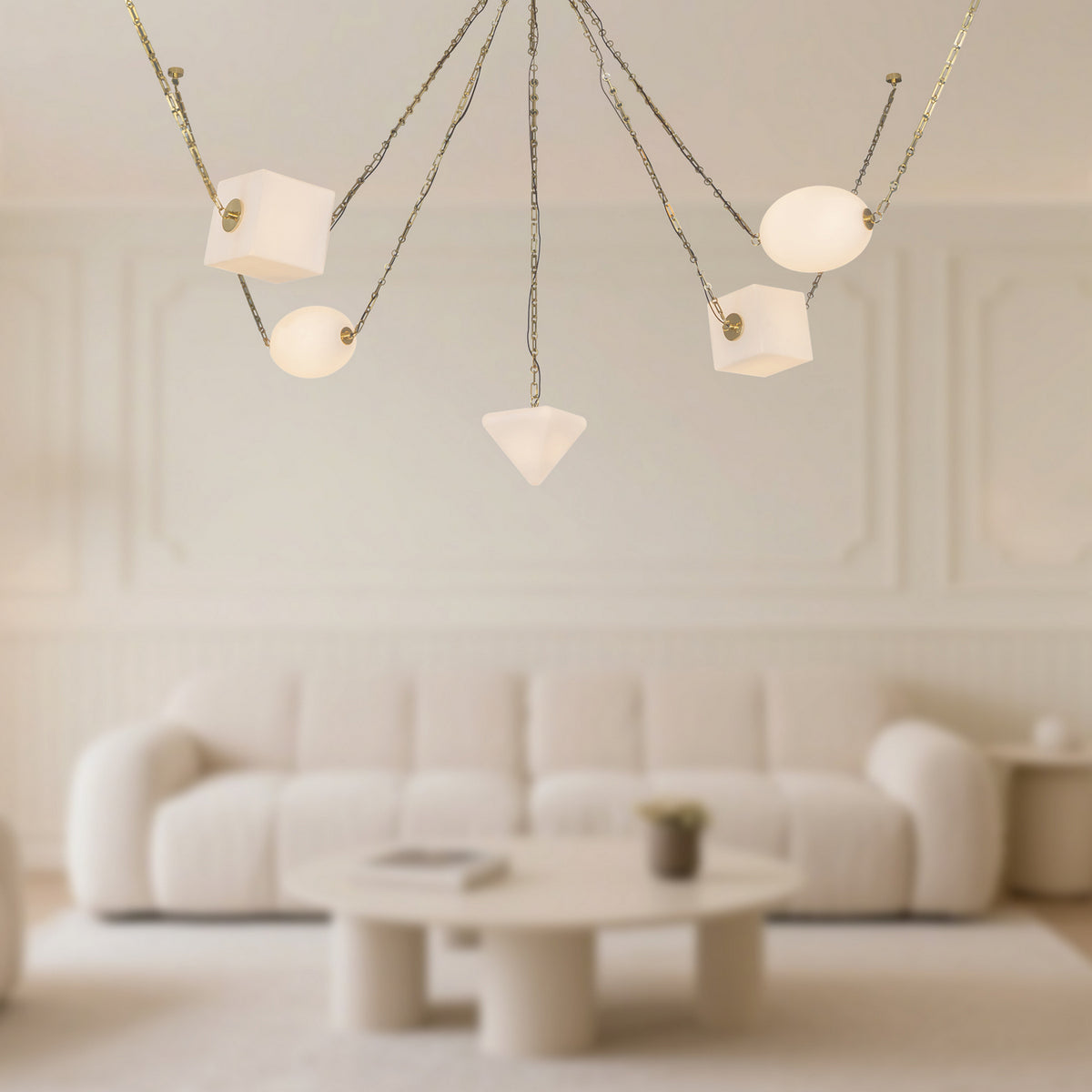 Lustre DEL | Mineral