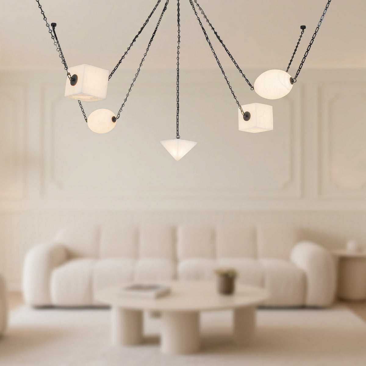 Lustre DEL | Mineral