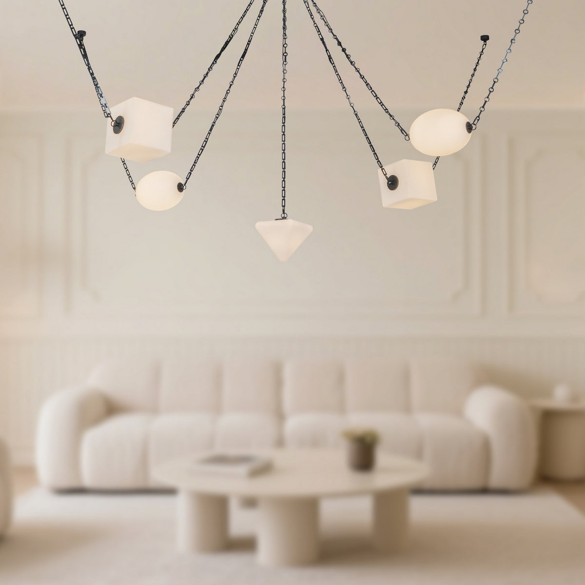 Lustre DEL | Mineral