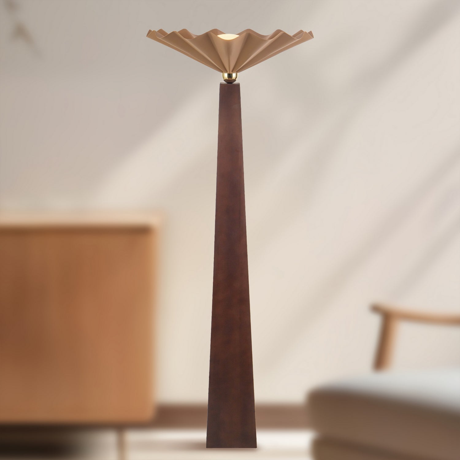 Lampadaire 1 lumière | Furrow