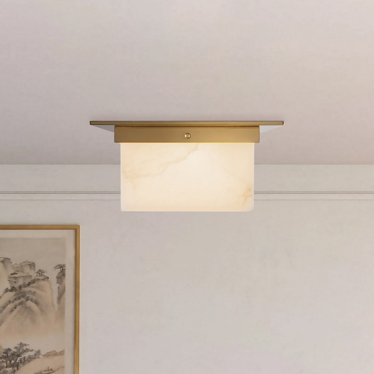Plafonnier 2 lumières | Mineral
