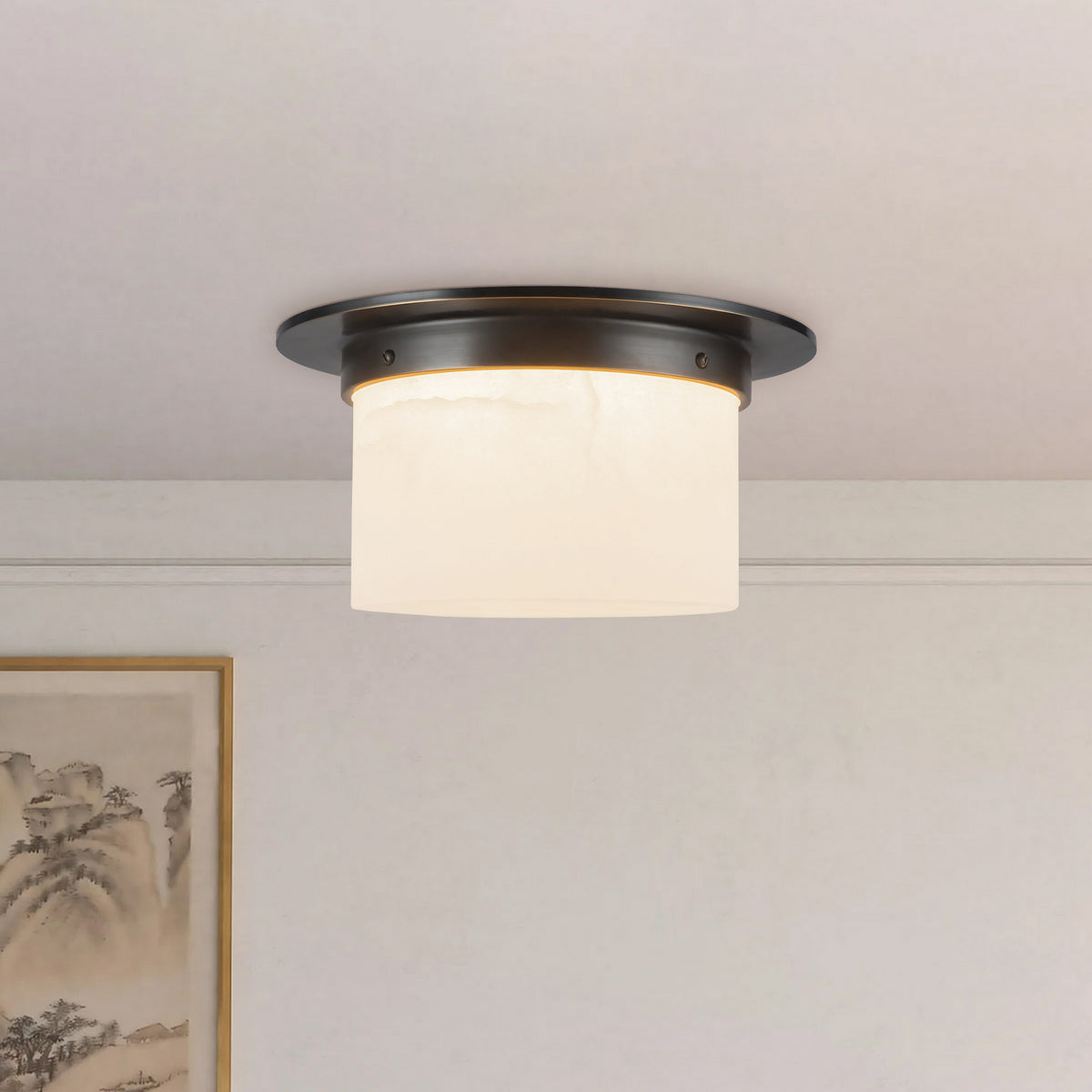 Plafonnier 2 lumières | Mineral