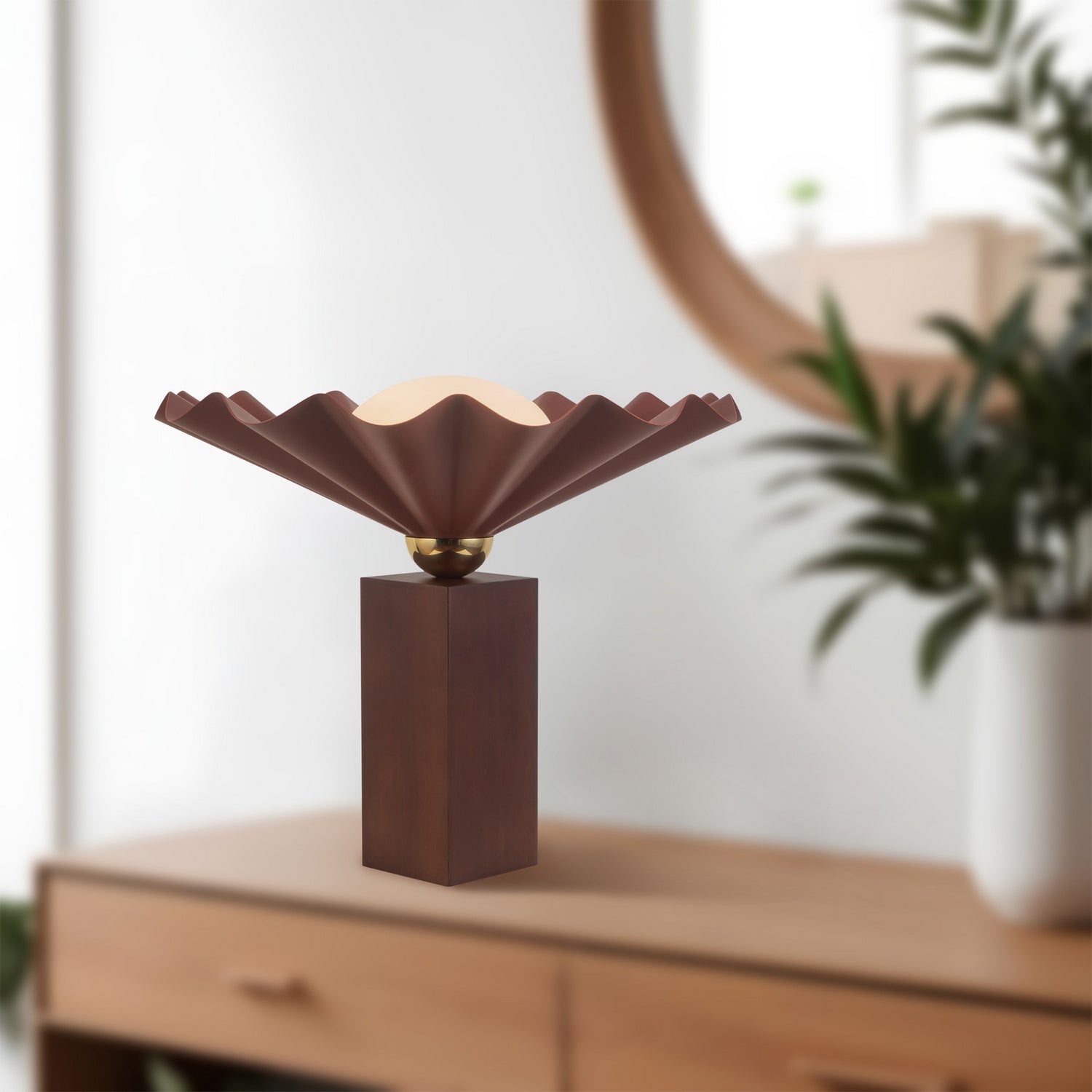 Lampe de table 1 lumière | Furrow