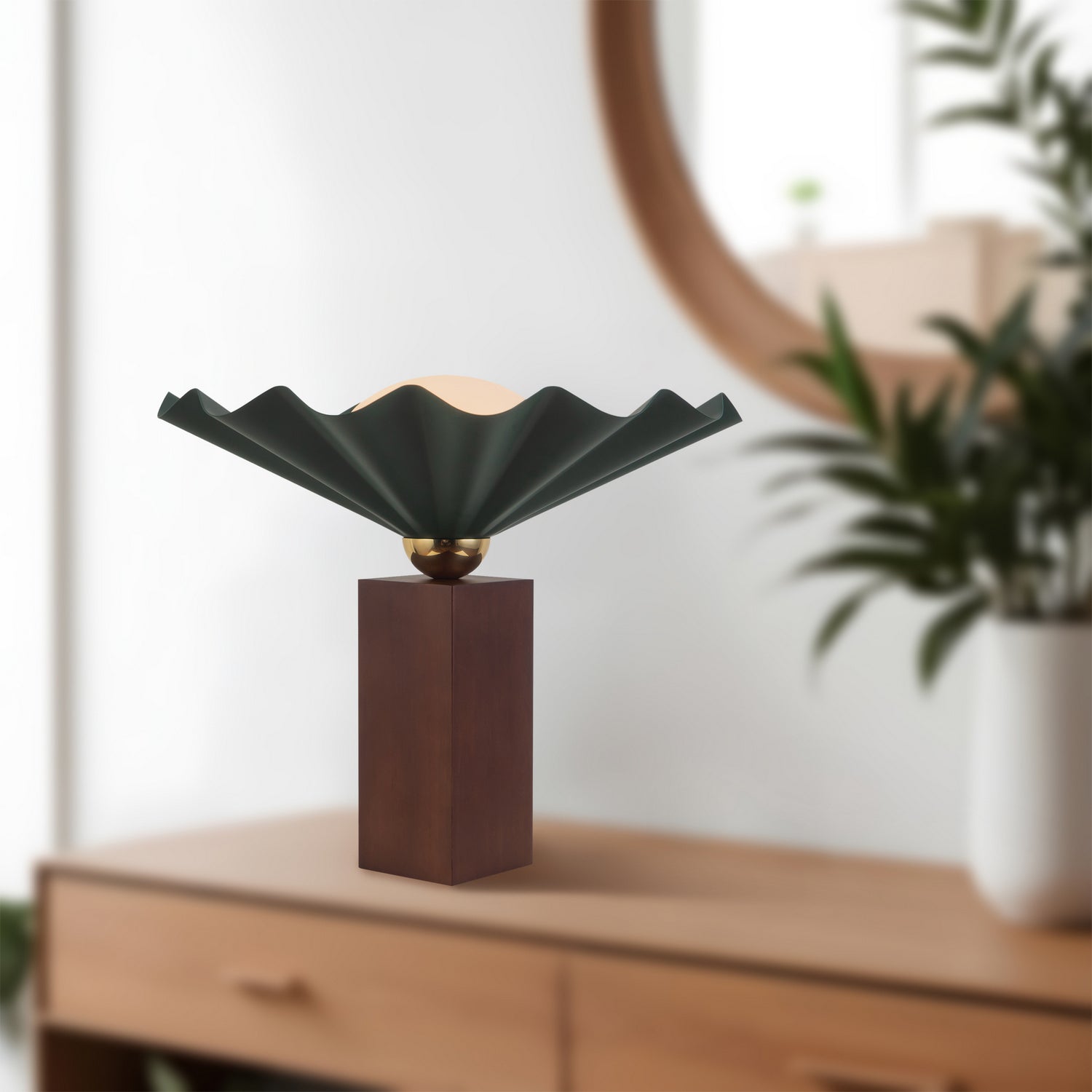 Lampe de table 1 lumière | Furrow