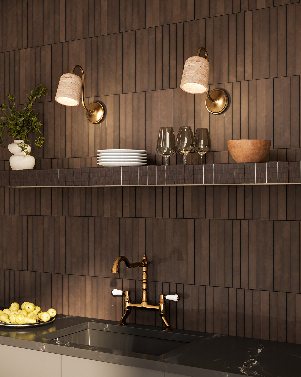 Applique de vanité 1 lumière | Bromley