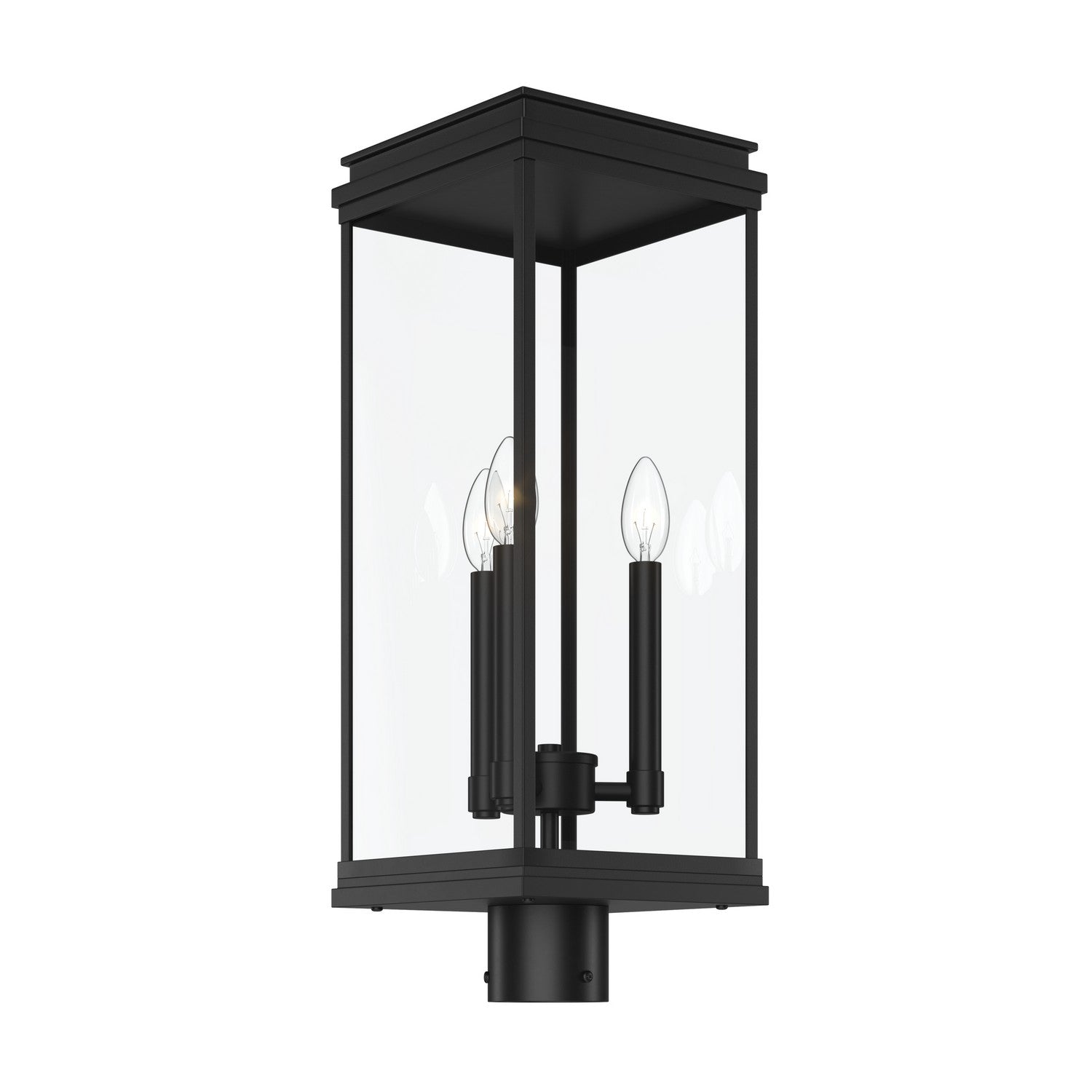 Lanterne sur poteau extérieure 3 lumières | Lundon