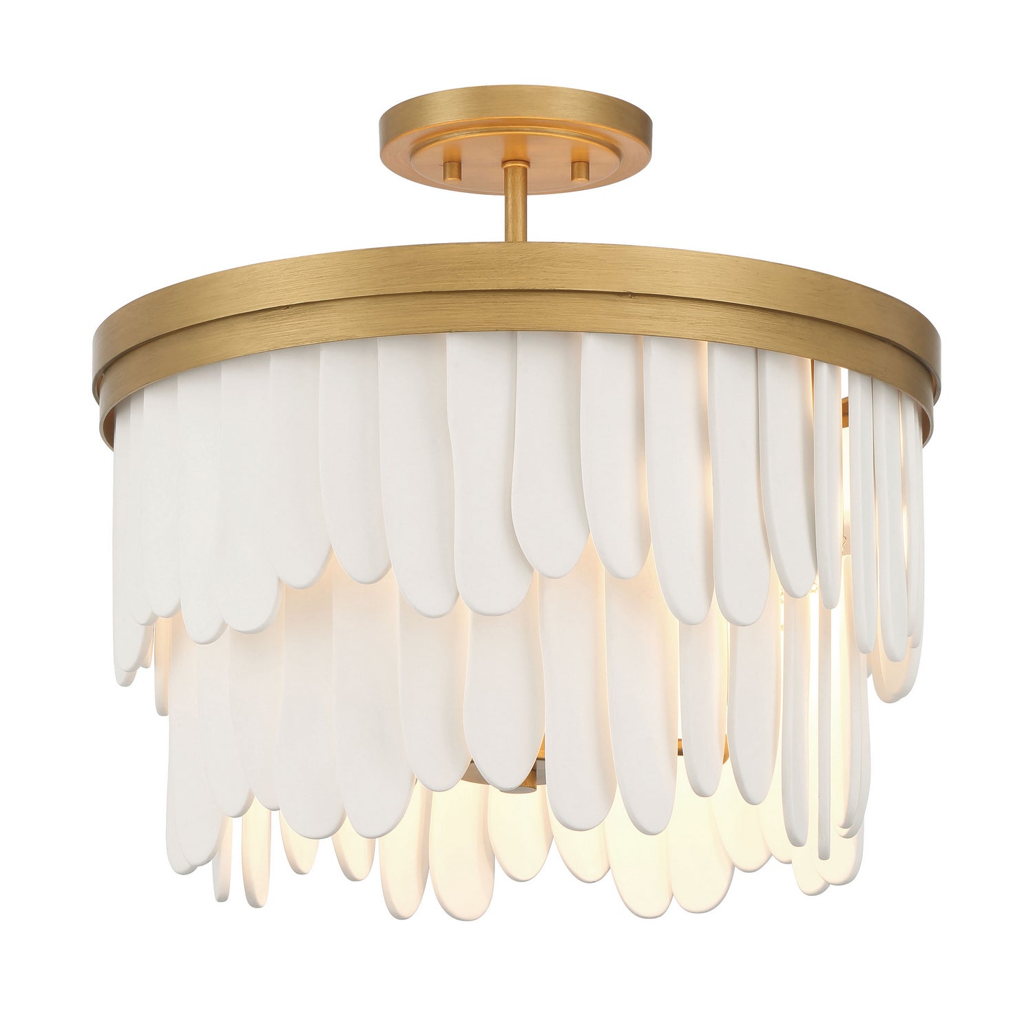 Semi-plafonnier 6 lumières | Briscade